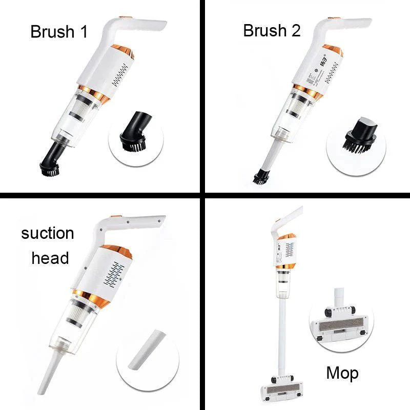 3-in-1 Wireless Vacuum Cleaner for Ultimate Cleaning Solutions - Habibay Mart