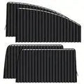 4pcs Car Side Window Shade - Portable Sunshade for Vehicles - Habibay Mart