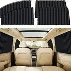 4pcs Car Side Window Shade - Portable Sunshade for Vehicles - Habibay Mart