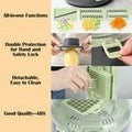 9-in-1 Vegetable Cutter for Effortless Meal Prep and Healthy Cooking - Habibay Mart