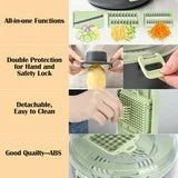 9-in-1 Vegetable Cutter for Effortless Meal Prep and Healthy Cooking - Habibay Mart