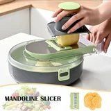 9-in-1 Vegetable Cutter for Effortless Meal Prep and Healthy Cooking - Habibay Mart