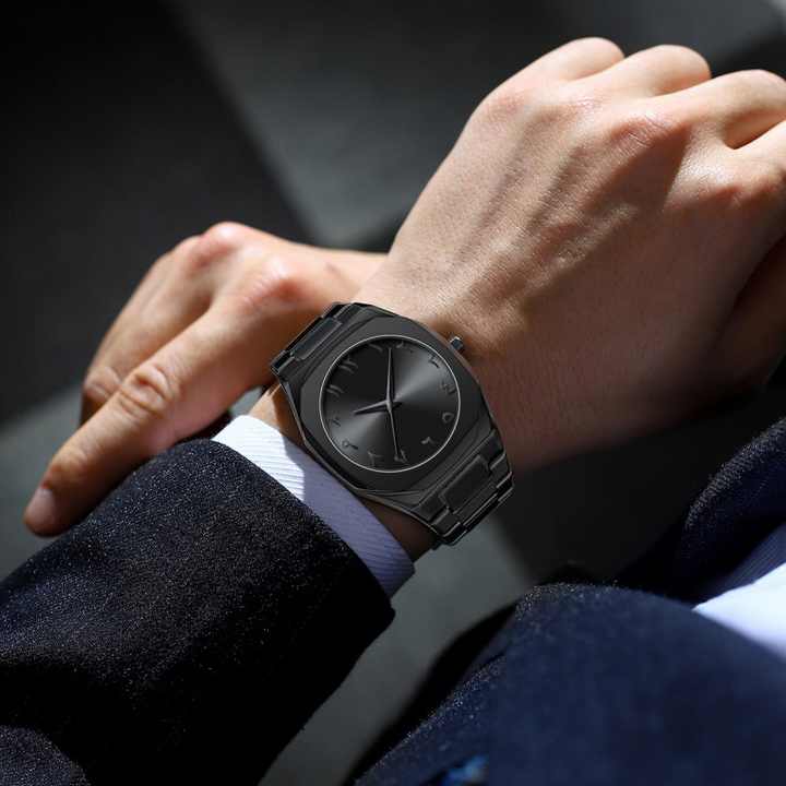 Arabic Aura Watch - Elegant Timepiece with Unique Arabic Design - Habibay Mart