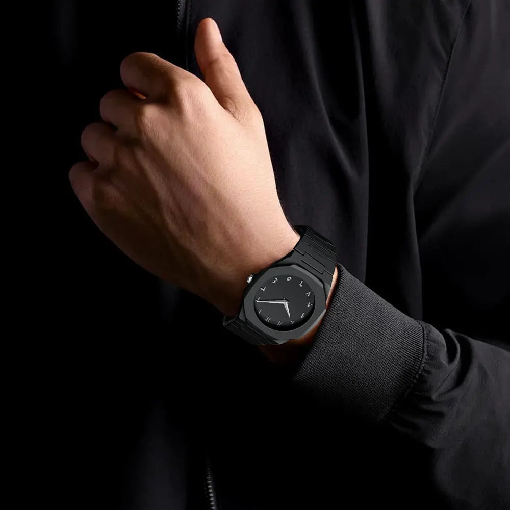 Arabic Aura Watch - Elegant Timepiece with Unique Arabic Design - Habibay Mart