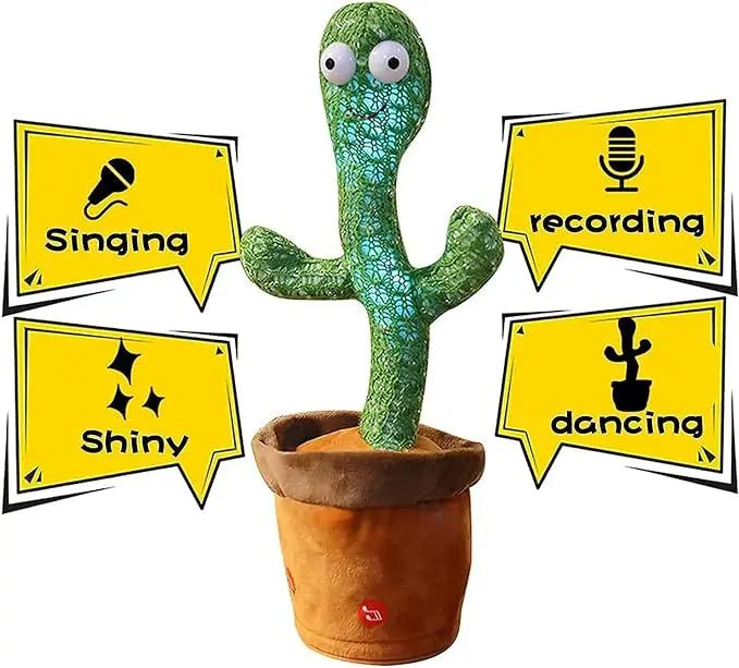 Dancing Cactus Toy for Fun and Entertainment - Habibay Mart