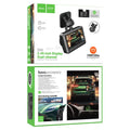Hoco Driving Recorder DV3 with Display - Enhanced Safety and Clarity - Habibay Mart