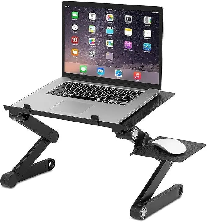 Multifunctional Laptop Table T8 - Versatile Adjustable Desk for Home and Office Use - Habibay Mart