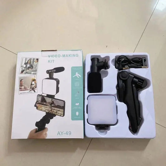 Smartphone Vlogging Kit - Ultimate Smartphone and Camera Vlogging Studio Kits - Habibay Mart
