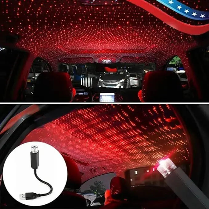 USB Roof Star Projector with 3 Modes for Stunning Night Sky Effects - Habibay Mart