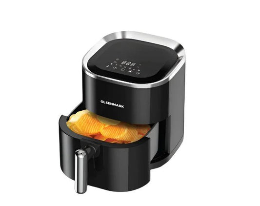 Deep Air Fryer with Touch Display for Healthy Cooking - Habibay Mart