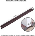 Door Draft Stopper for Energy Efficiency and Comfort - Habibay Mart