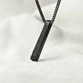 Ayatul Kursi Bar Necklace - Elegant Ayatul Kursi Necklace for Spiritual Protection - Habibay Mart