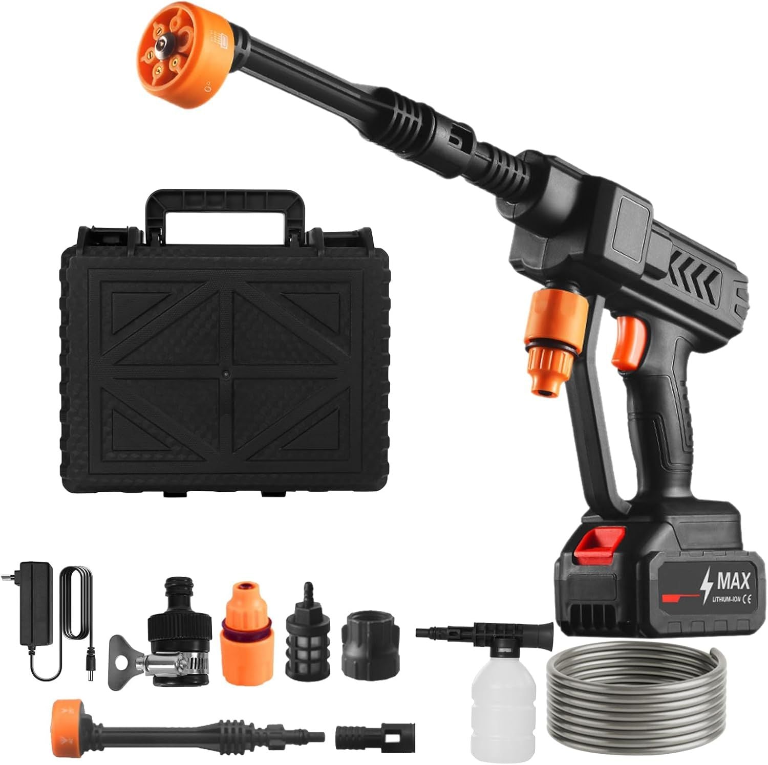 High Pressure Water Gun for Powerful Cleaning - Habibay Mart