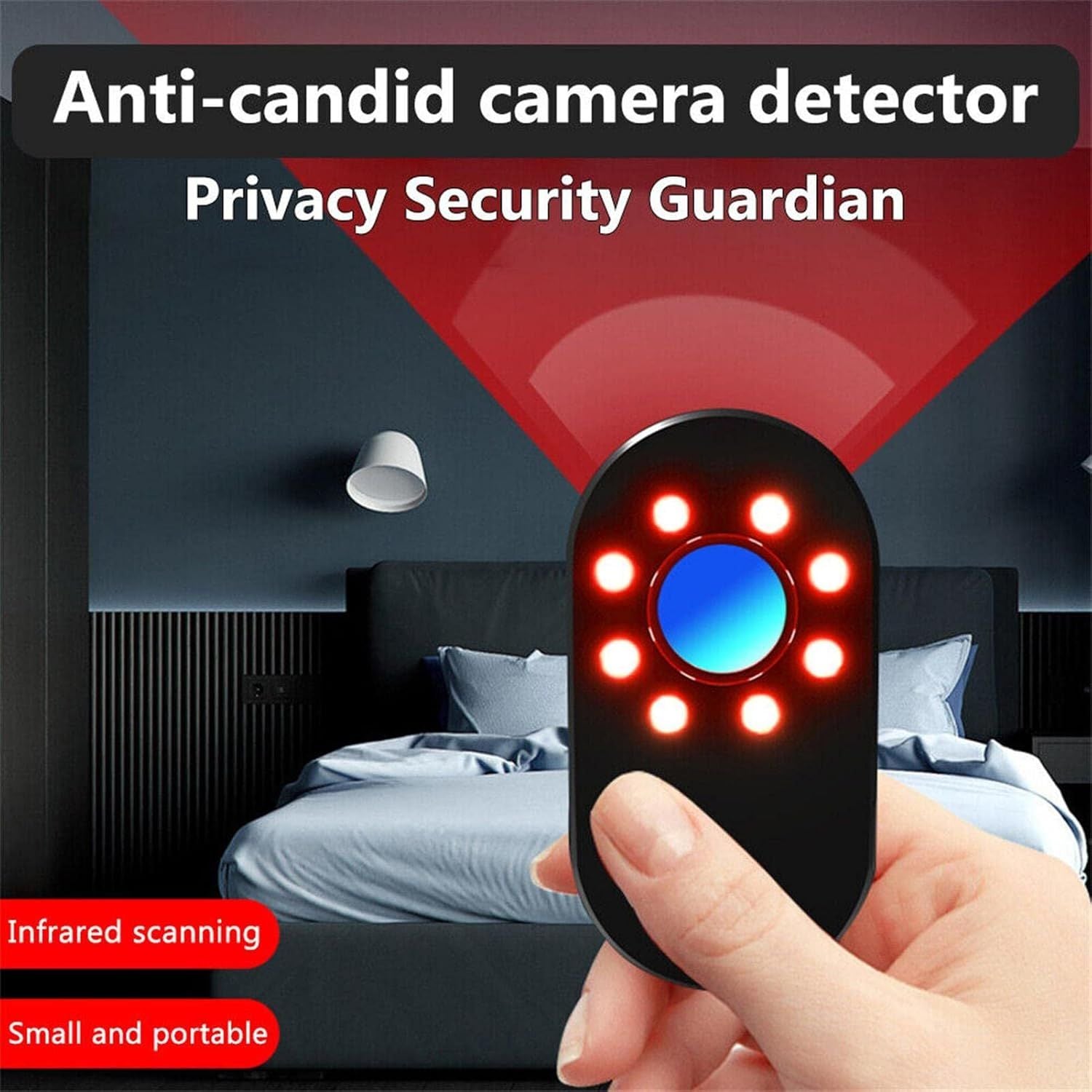 Mini Camera Detector for Hotel Room Surveillance Safety - Habibay Mart