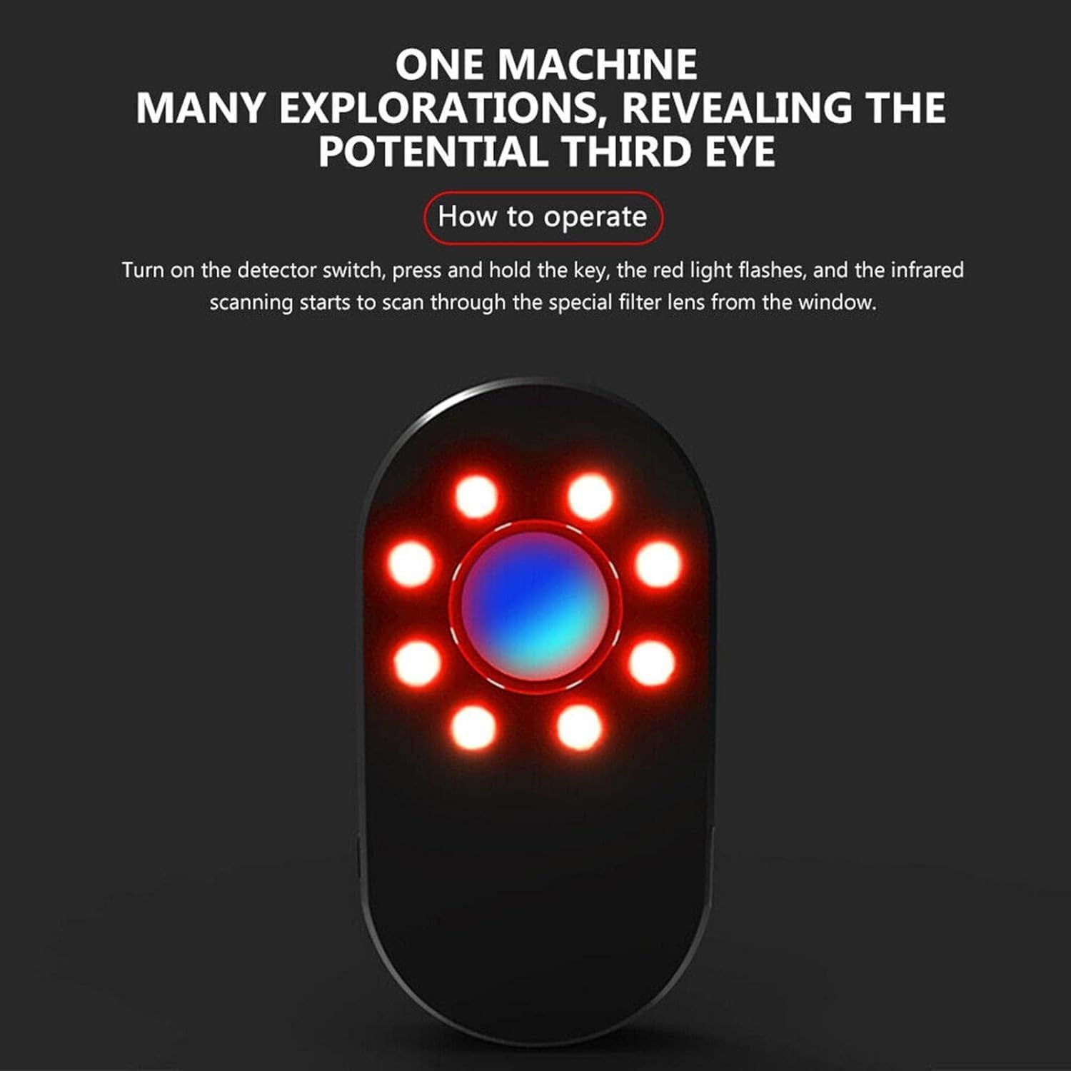 Mini Camera Detector for Hotel Room Surveillance Safety - Habibay Mart
