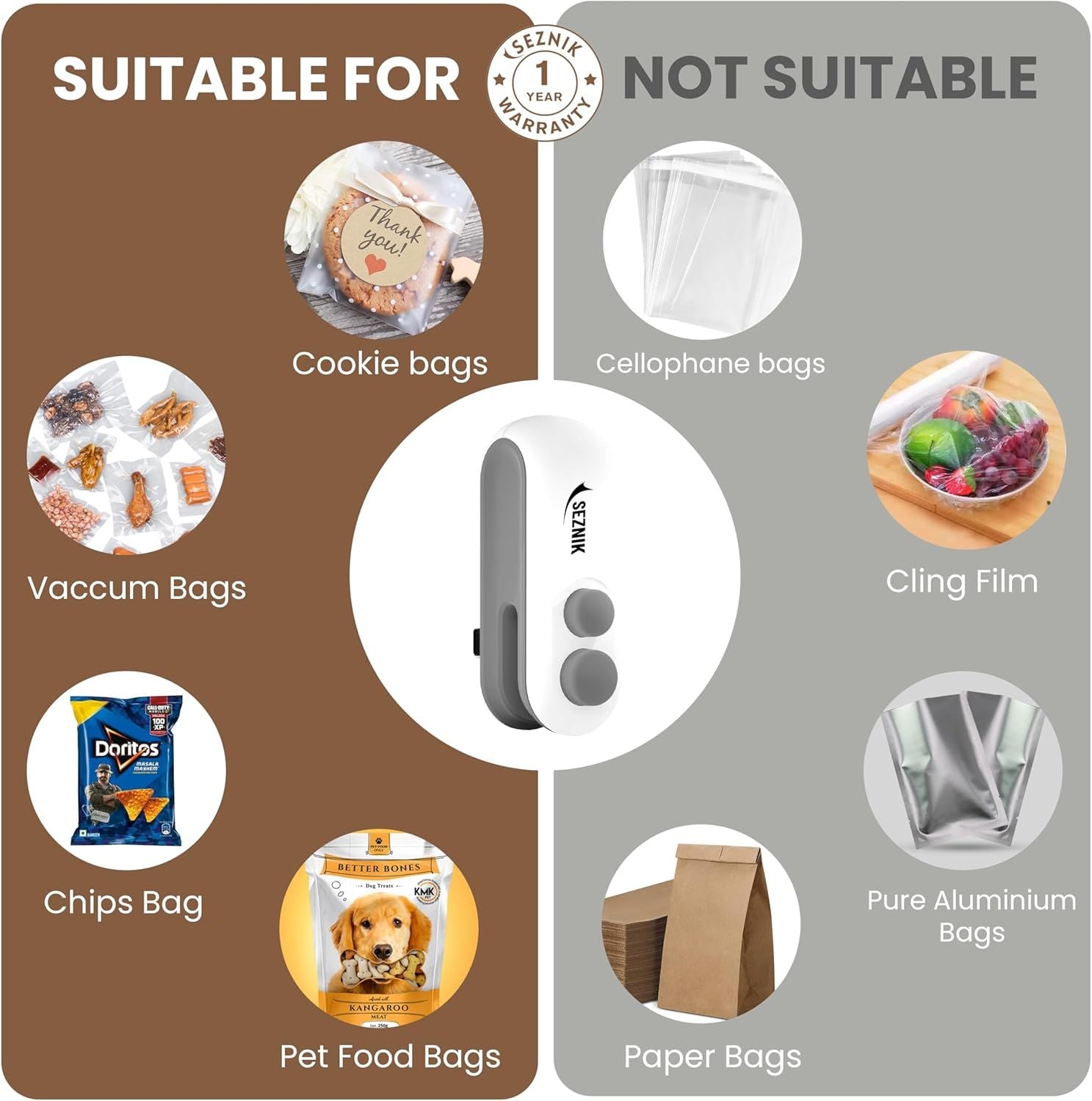 Mini Portable Sealing Machine for Convenient Food Preservation - Habibay Mart
