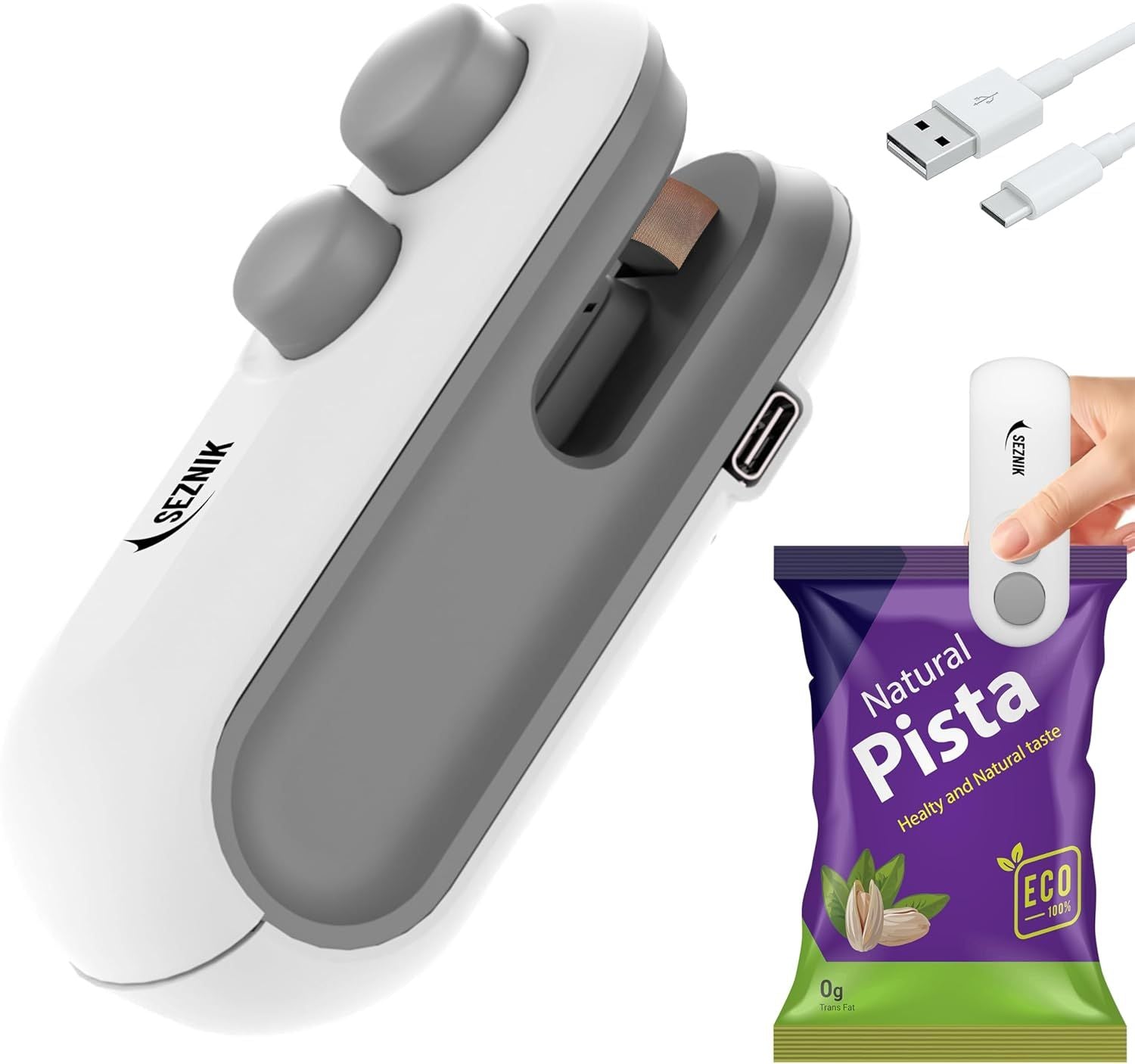 Mini Portable Sealing Machine for Convenient Food Preservation - Habibay Mart