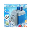 Portable Car Refrigerator - 12V 7.5L Mini Car Fridge - Habibay Mart
