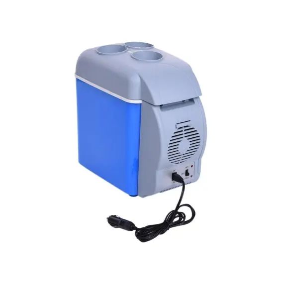 Portable Car Refrigerator - 12V 7.5L Mini Car Fridge - Habibay Mart