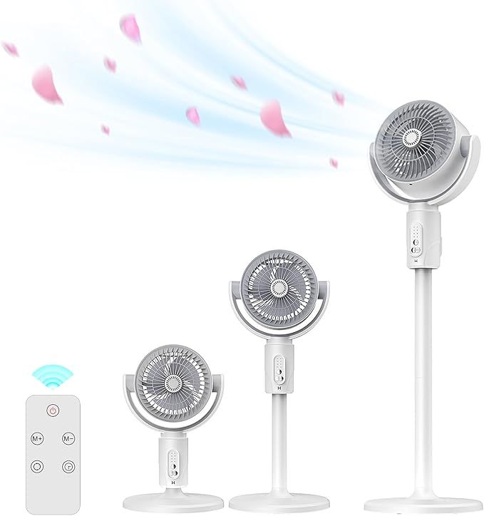 Standing Fan for Bedroom - Cooling Comfort and Modern Design - Habibay Mart